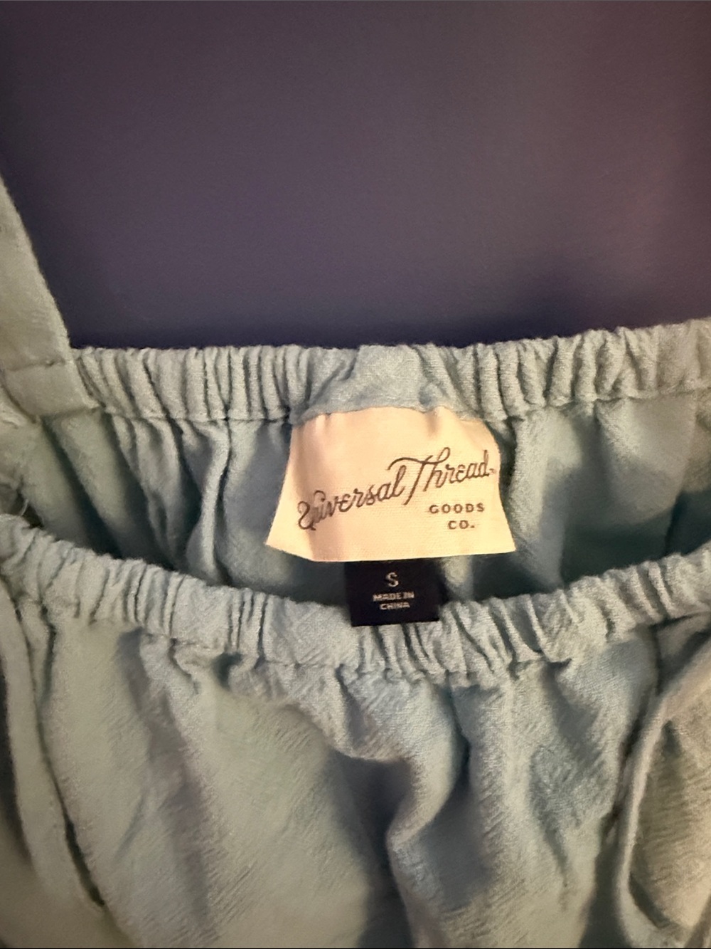 Universal Thread Light Blue Tank - Picture 2 of 3
